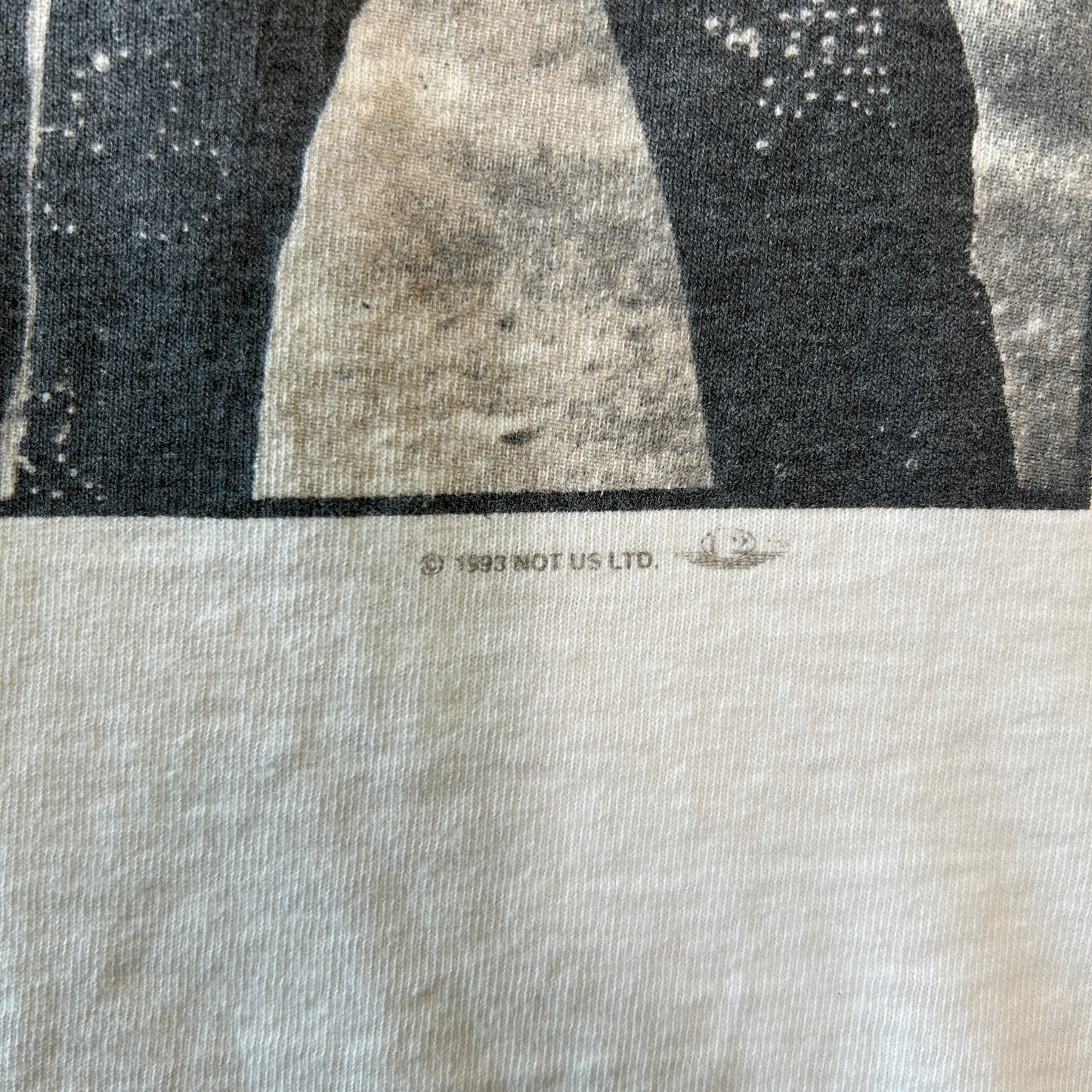 90's U2 ユーツー ZOOROPA '93 ツアーTシャツ バンドT 白(L)/A3496T-SO