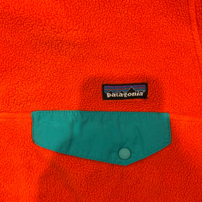 00's Patagonia シンチラスナップT フリースプルオーバー オレンジ  (XS)/A8759F-SO