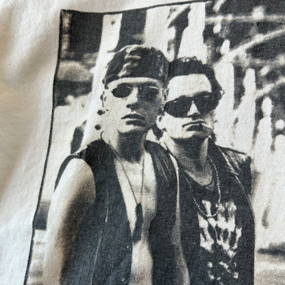 90's U2 ユーツー ZOOROPA '93 ツアーTシャツ バンドT 白(L)/A3496T-SO