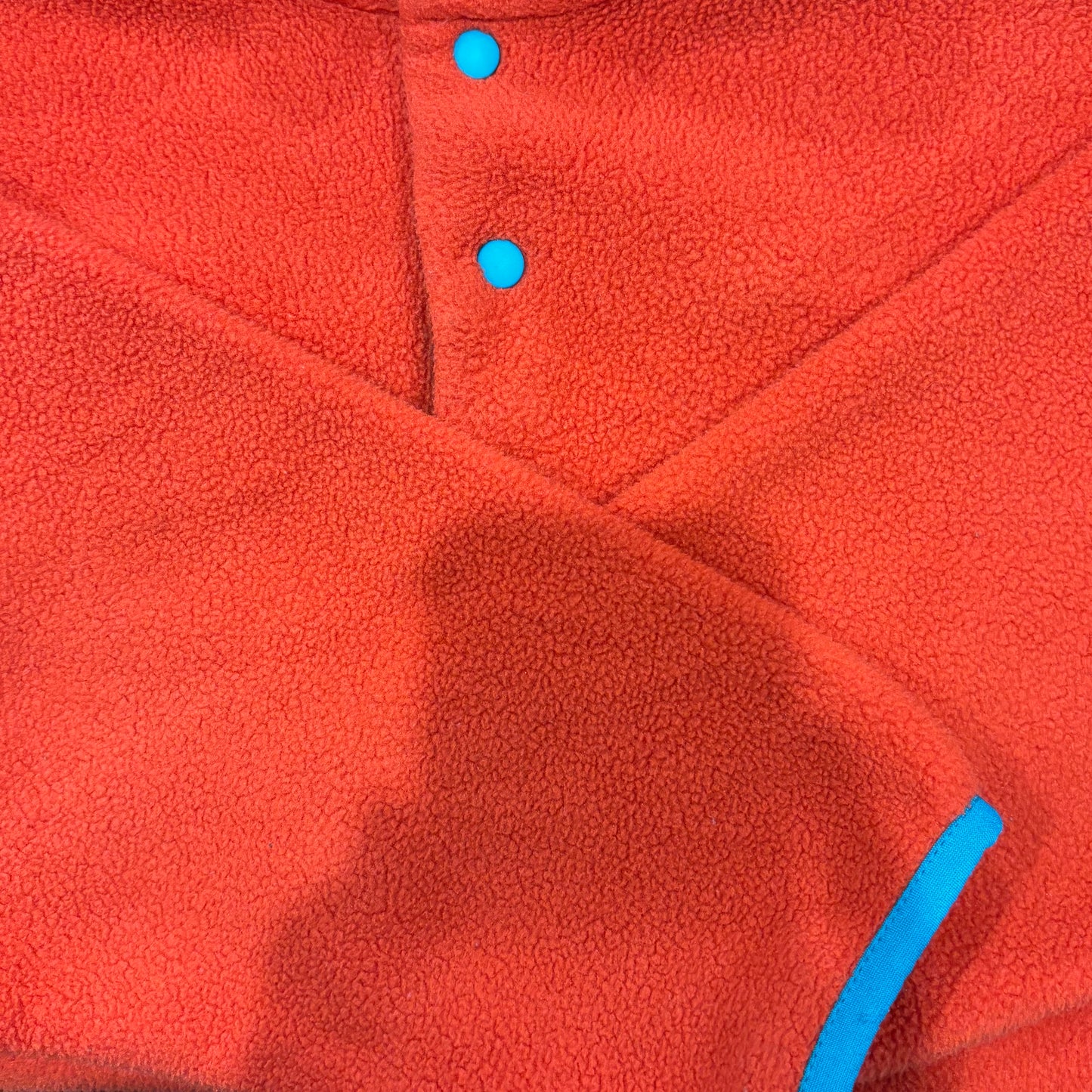 00's Patagonia シンチラスナップT フリースプルオーバー オレンジ  (XS)/A8759F-SO