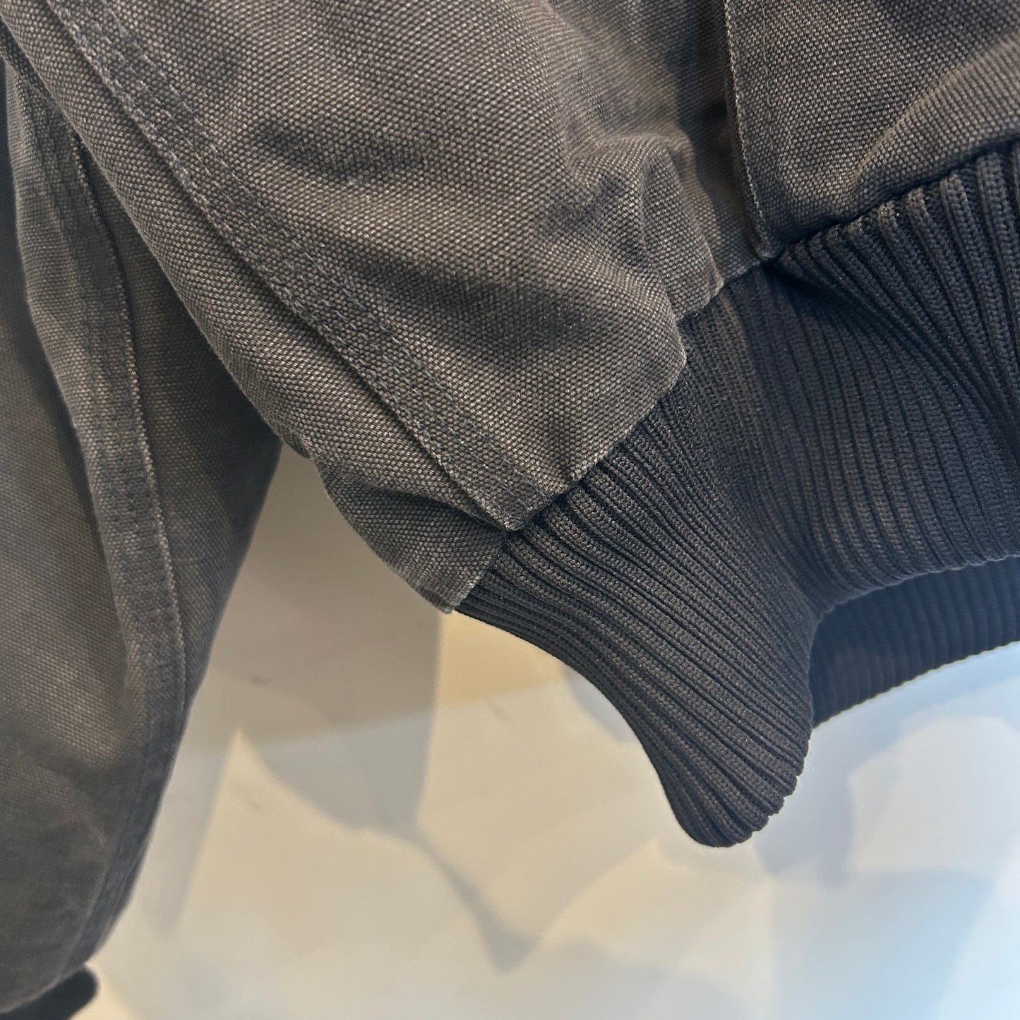 90's  Carhartt カーハート  アクティブジャケット 企業刺繍 黒 J04 BLK (XL)/B3404J-SO