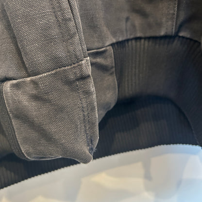 90's  Carhartt カーハート  アクティブジャケット 企業刺繍 黒 J04 BLK (XL)/B3404J-SO