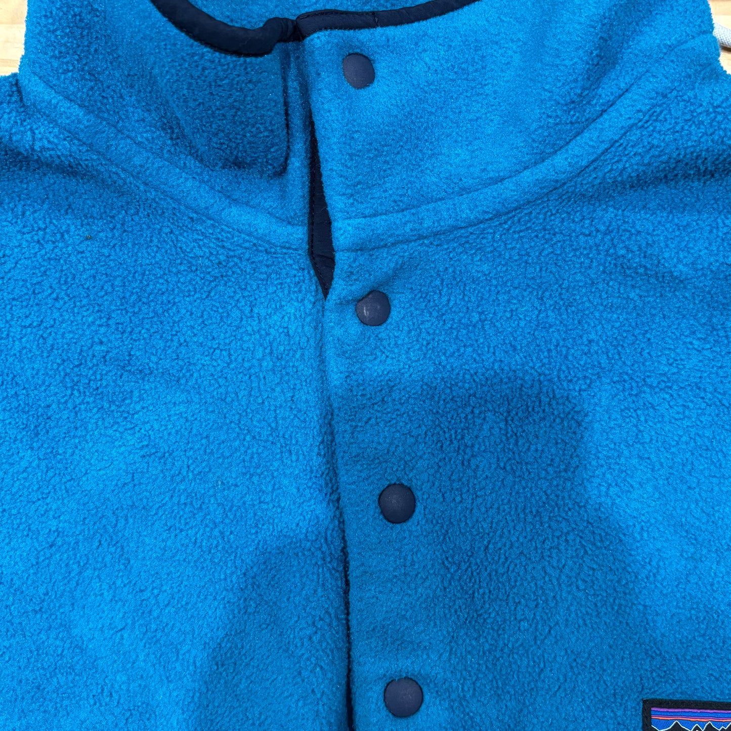 00's Patagonia シンチラスナップT フリースジャケット ターコイズブルー (L)/B3161F-SO
