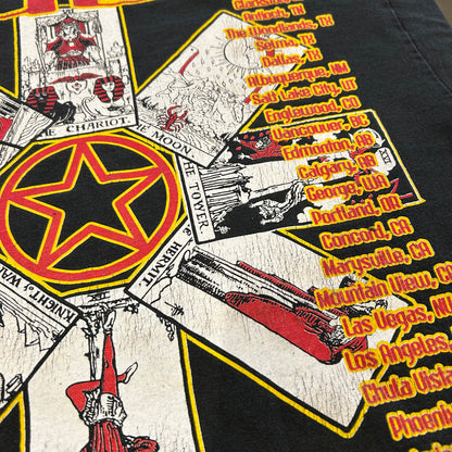 00's RUSH ラッシュ 2002"Vapor trails"ツアーTシャツ バンドTシャツ 黒(XL)/A7107T-SO