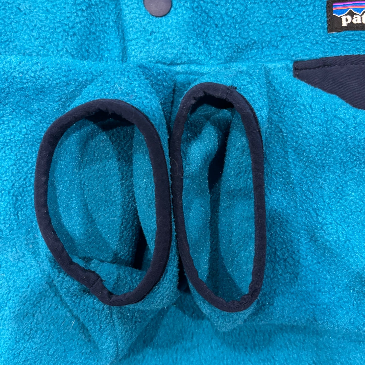 00's Patagonia シンチラスナップT フリースジャケット ターコイズブルー (L)/B3161F-SO