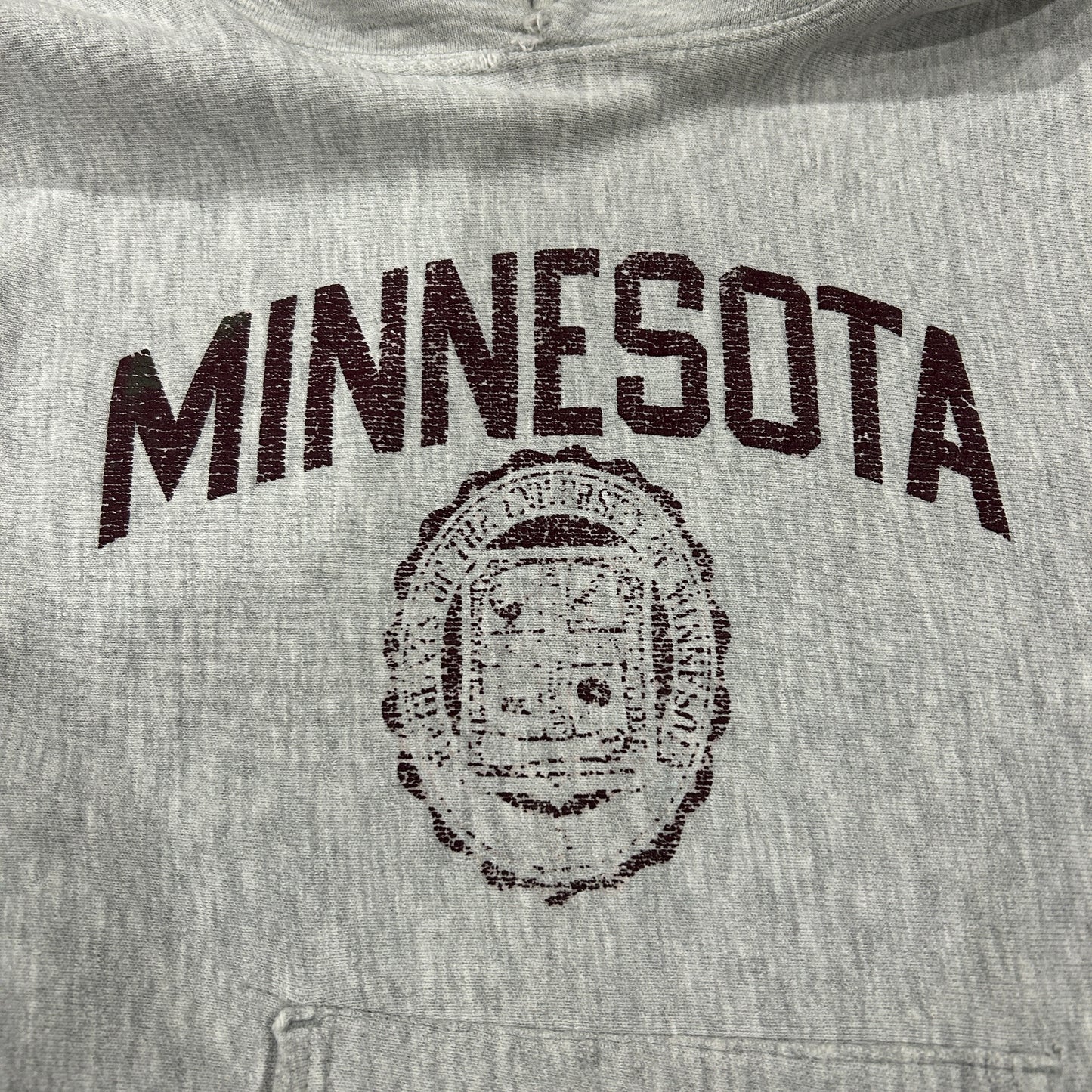 80's champion reverse weave "MINNESOTA" チャンピオン リバースウィーブ ミネソタ グレー (M)/A7543S-SO