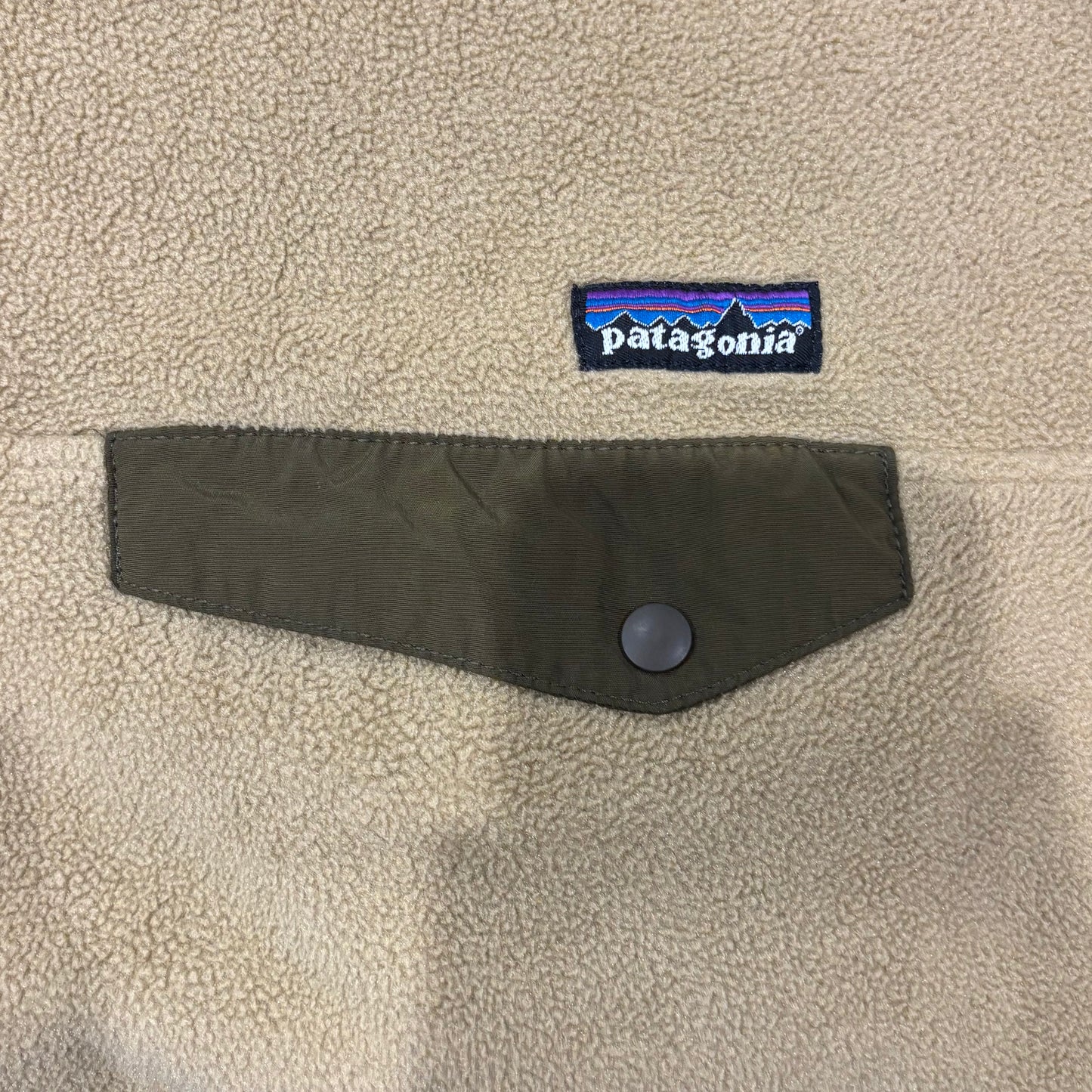 00's Patagonia シンチラスナップT フリースプルオーバー (L)/B3163F-SO