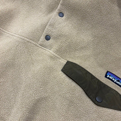 00's Patagonia シンチラスナップT フリースプルオーバー (L)/B3163F-SO