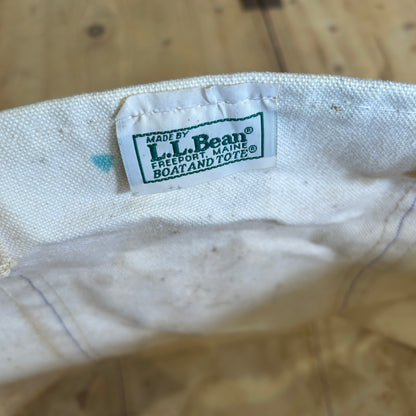 90's L.L.Bean Boat&Tote キャンバストートバッグ バーガンディー /A9306AC-SO