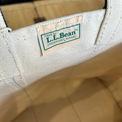 80's L.L.Bean Boat&Tote キャンバストートバッグ ショートハンドル /A9739AC-SO