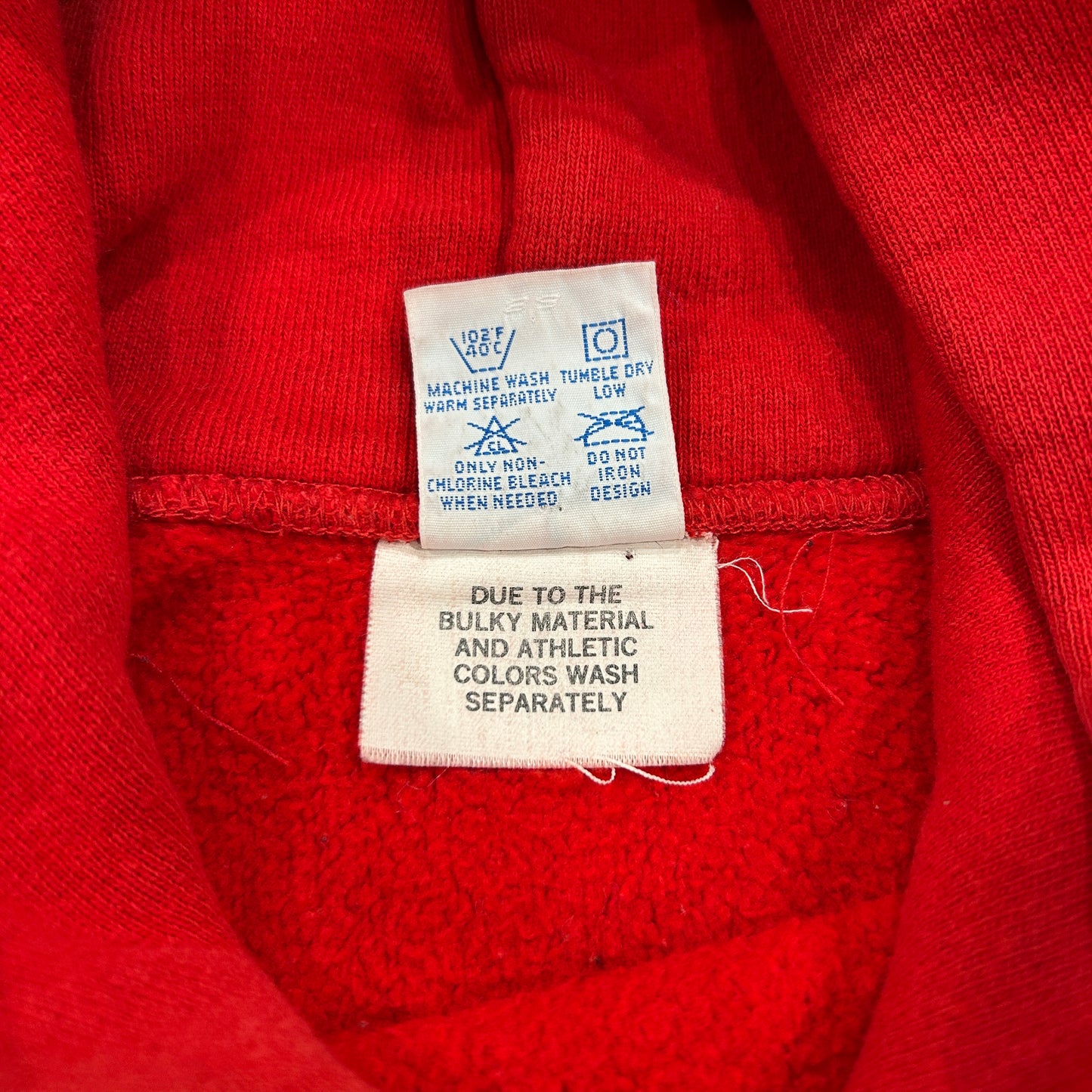 90's champion reverse weave "NJIT" チャンピオン リバースウィーブ レッド (XL)/A2250S-SO