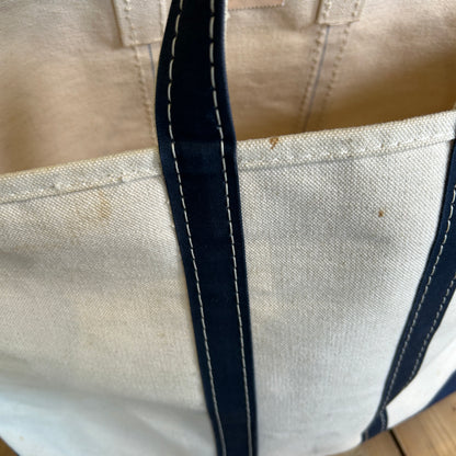 80's L.L.Bean Boat&Tote キャンバストートバッグ ショートハンドル /A9739AC-SO