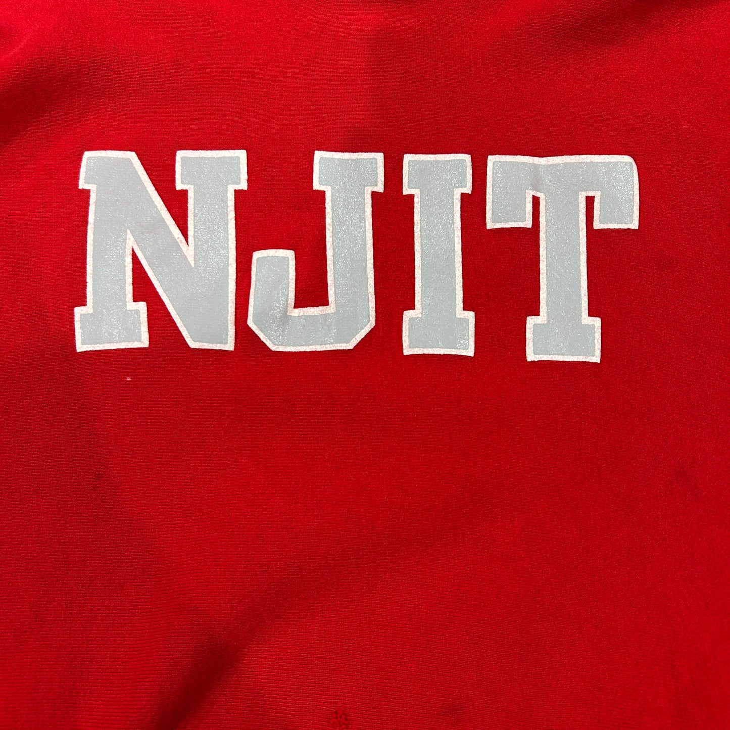 90's champion reverse weave "NJIT" チャンピオン リバースウィーブ レッド (XL)/A2250S-SO