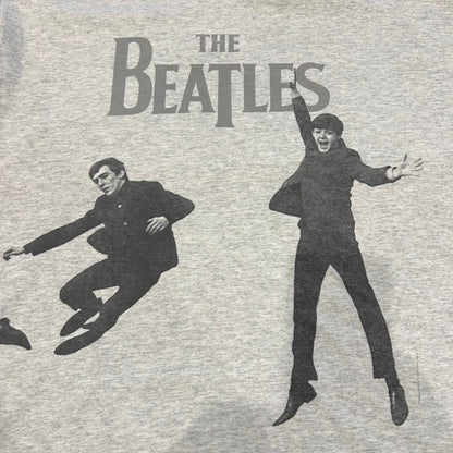 90's CRONIES THE BEATLES ビートルズ メンバーフォトTシャツ グレー(XL)A7106T-SO