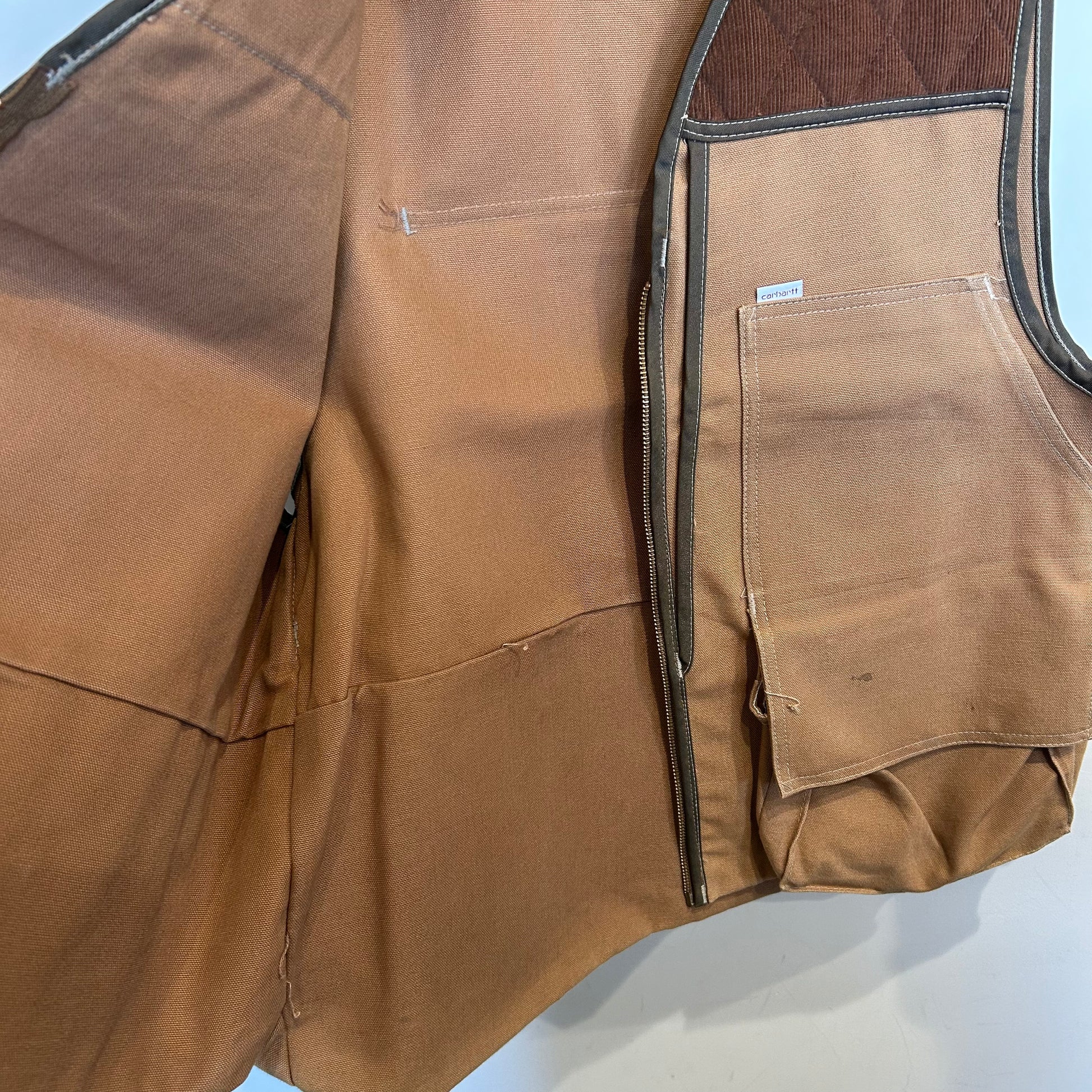 80's Carhartt カーハート ダックハンティングベスト VU256 ブラウン(L 80's Carhartt カーハート ダックハンティングベスト VU256 ブラウン(L