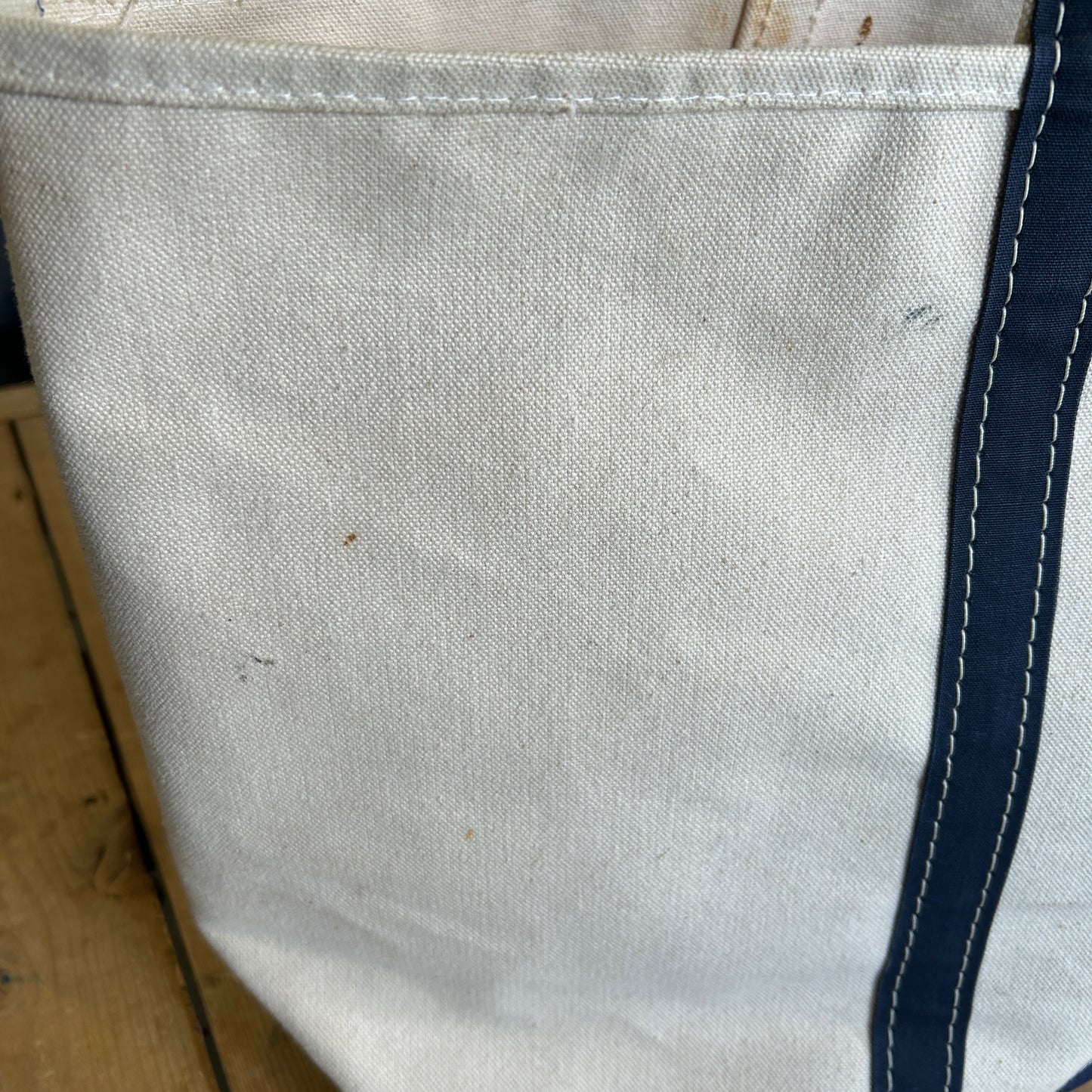 80's L.L.Bean Boat&Tote キャンバストートバッグ ショートハンドル /A9739AC-SO