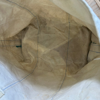 80's L.LBean エルエルビーン Boat&Tote キャンバストート 刺繍有り グリーン/A9303AC-SO