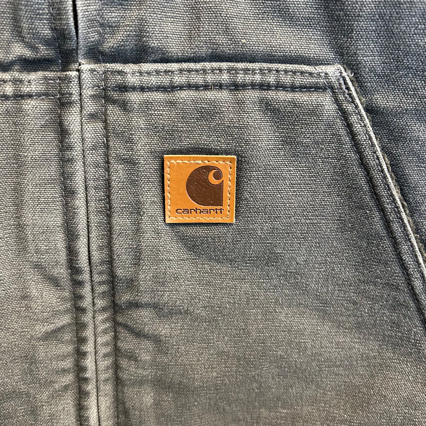 00's Carhartt カーハート ダックベスト V33-GVL(XL-R)/B0989V-SO