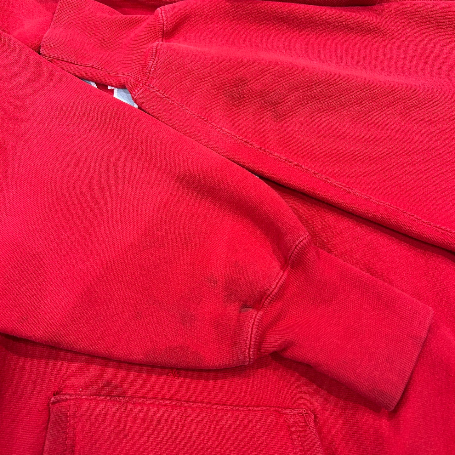 90's champion reverse weave "NJIT" チャンピオン リバースウィーブ レッド (XL)/A2250S-SO