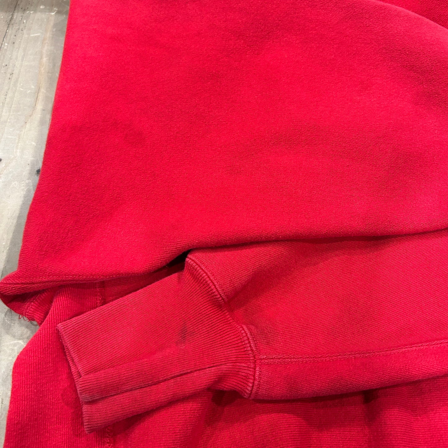 90's champion reverse weave "NJIT" チャンピオン リバースウィーブ レッド (XL)/A2250S-SO