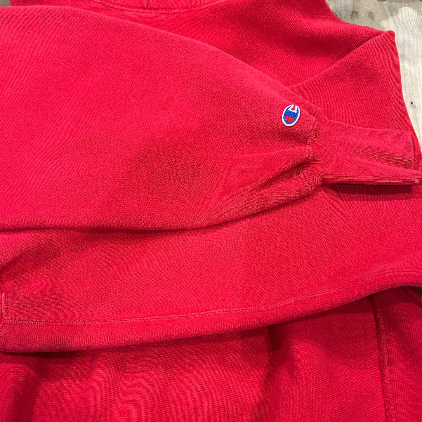 90's champion reverse weave "NJIT" チャンピオン リバースウィーブ レッド (XL)/A2250S-SO