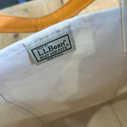 L.L.Bean エルエルビーン Boat&Tote キャンバストートバッグ 刺繍有り オレンジ/A9773AC-SO