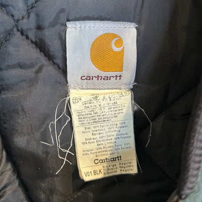 00's Carhartt カーハート ダックベスト V01BLK (XL-R)/B0002V-SO