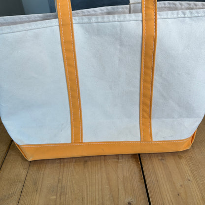 L.L.Bean エルエルビーン Boat&Tote キャンバストートバッグ 刺繍有り オレンジ/A9773AC-SO