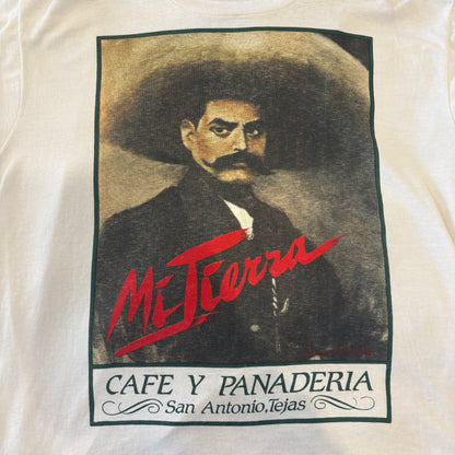 90's Emiliano Zapata エミリアーノ・サパタ Tシャツ 白 (サイズ不明)/A7397T-SO