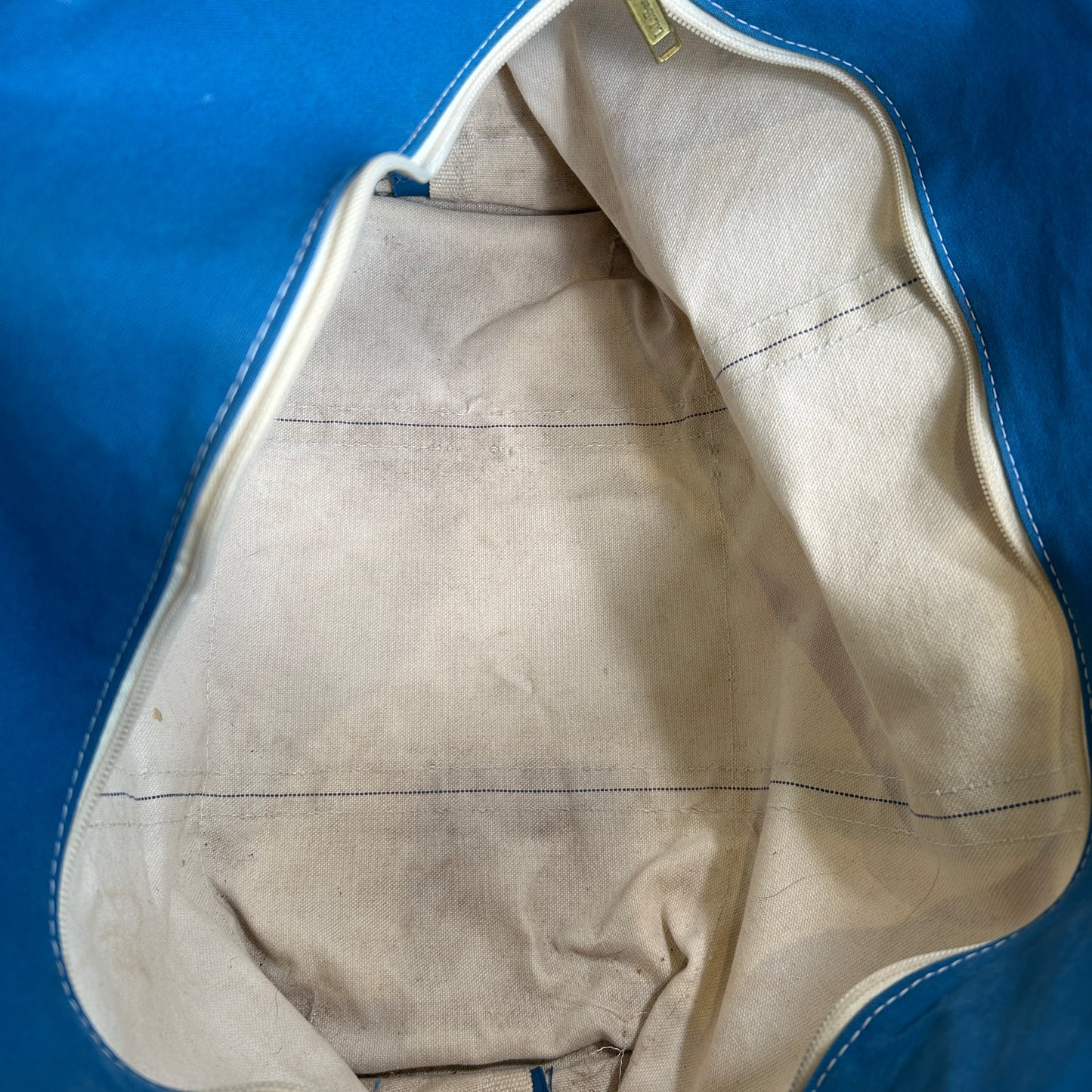 L.L.Bean Boat&Tote キャンバストートバッグ ジップトップ ロングハンドル /A9774AC-SO