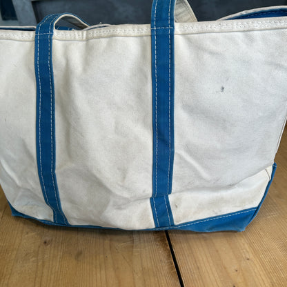 L.L.Bean Boat&Tote キャンバストートバッグ ジップトップ ロングハンドル /A9774AC-SO