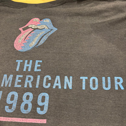 80's Rolling Stones THE NORTH AMERICAN TOUR 1989 (XL)/A6952T-SO
