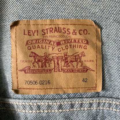 90's Levis デニムジャケット 70506 (42)/A2886J-SO