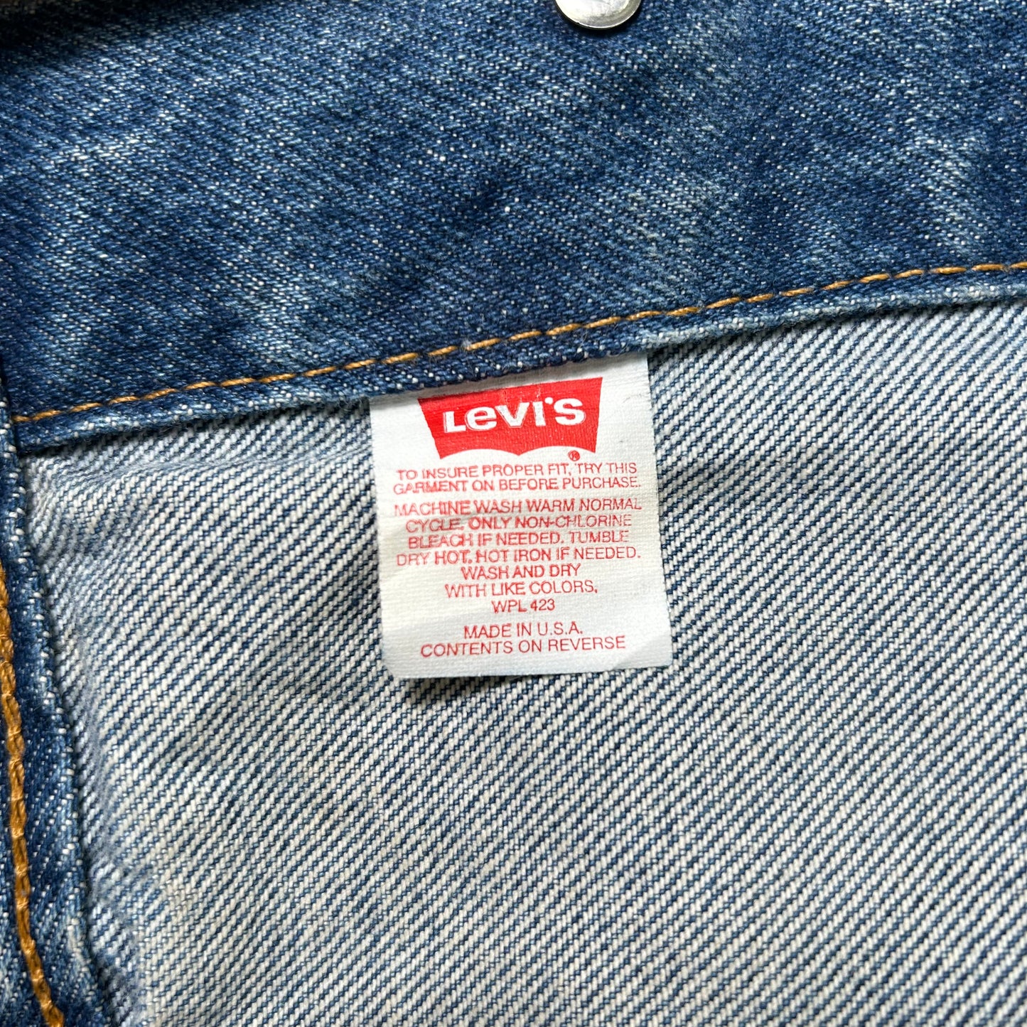 90's Levis デニムジャケット 70506 (42)/A2886J-SO