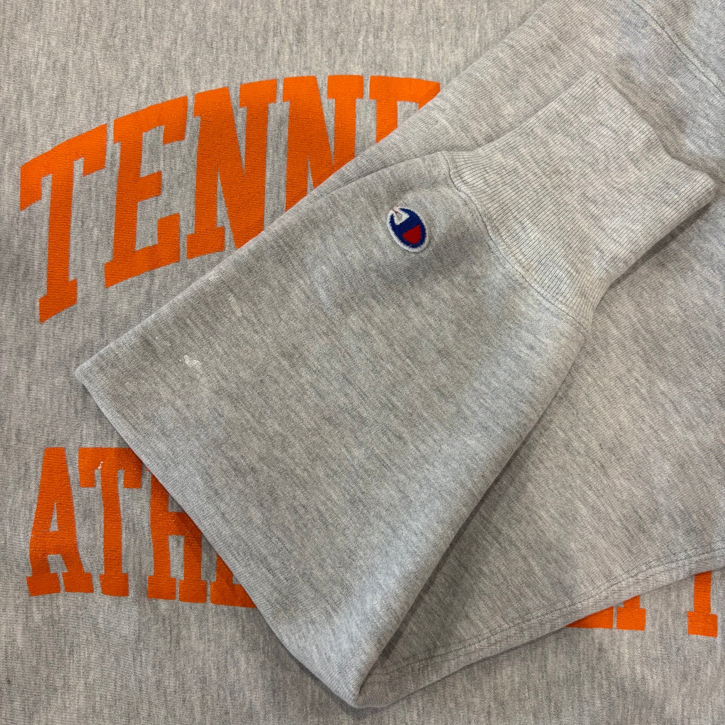 90's  Campion  Reverse Weave リバースウィーブ TENNESSEE ATHLETIC DEPT グレー XXL /A8467S-SO