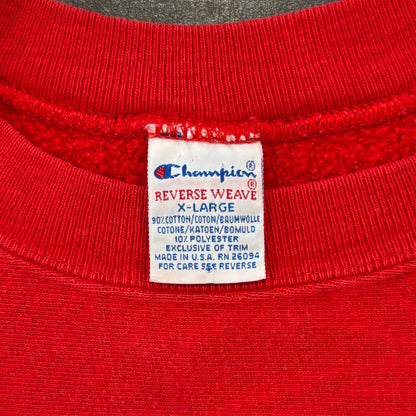 90's  Campion  Reverse Weave リバースウィーブ CORNELL 赤 XL /A7666S-SO