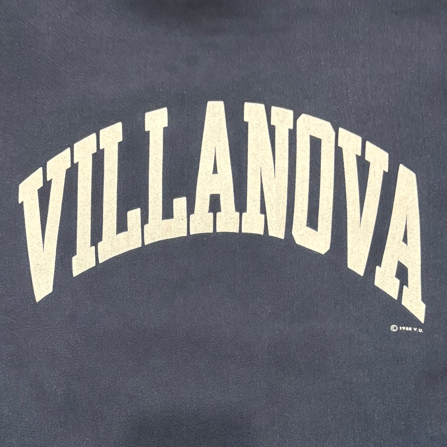90's  Campion  Reverse Weave リバースウィーブ VILLANOVA ネイビー XL /A7667S-SO