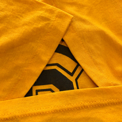 80's Champion NHL Boston Bruins Tシャツ 黄色(M)/A6892T-SO