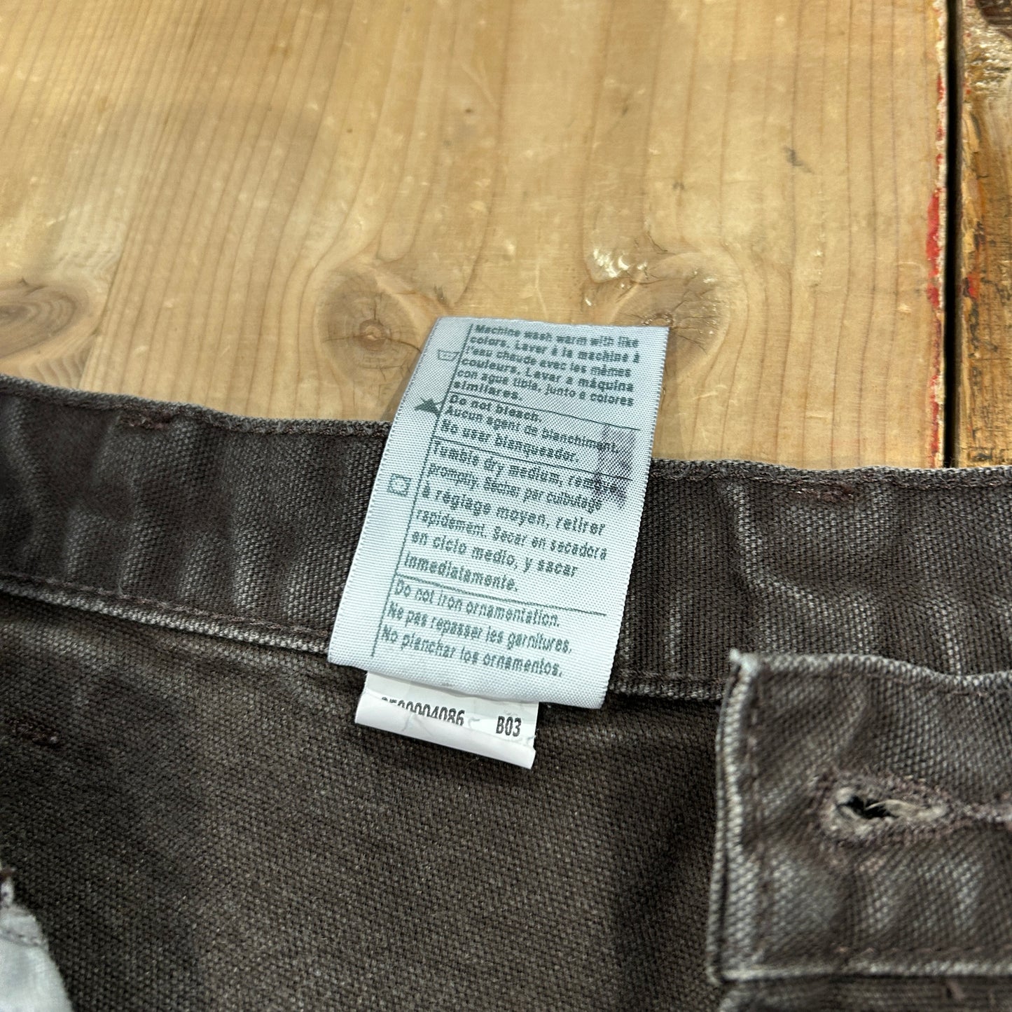 00's carhartt double knee pants カーハート ダブルニー パンツ ブラウン (33 30)/A8358P-SO