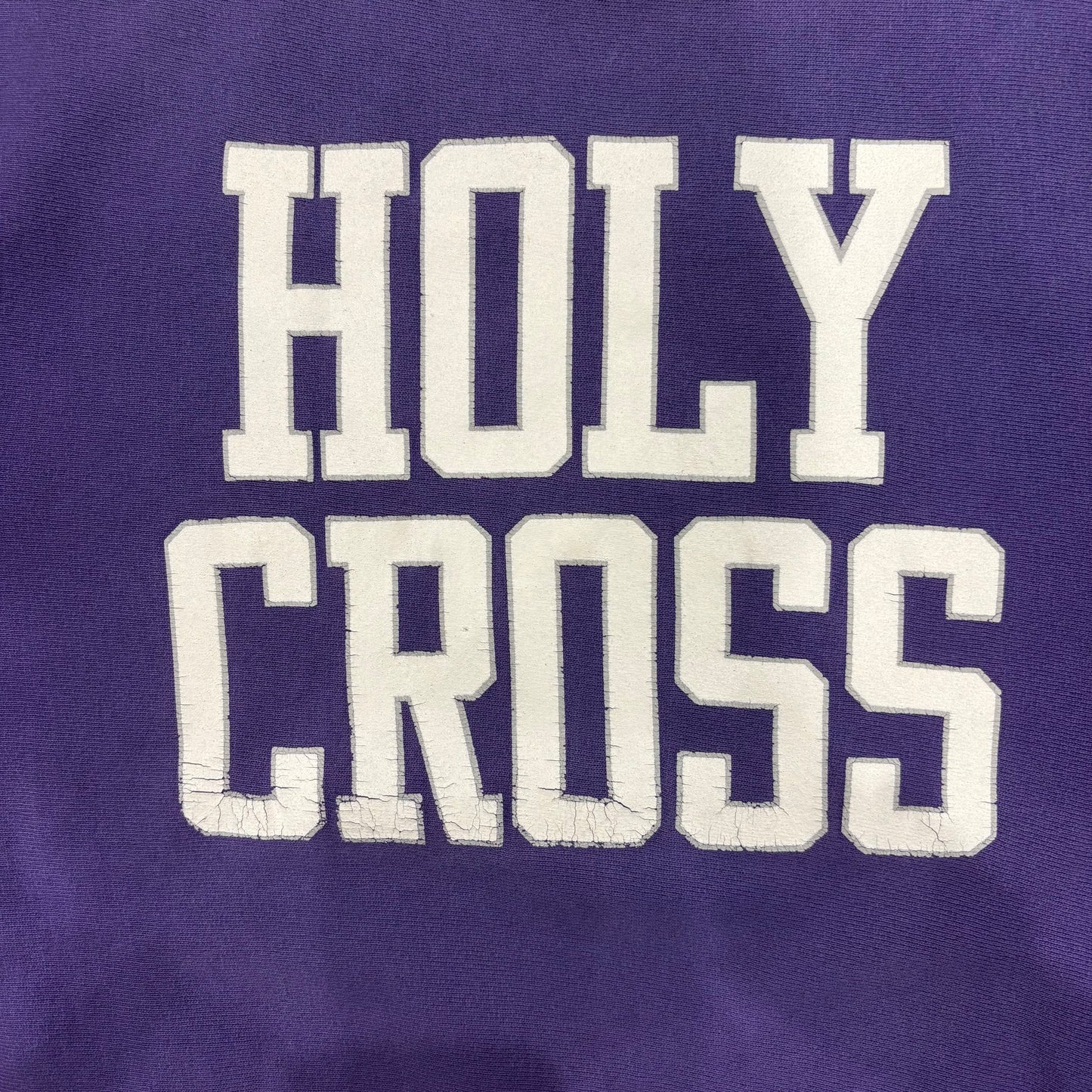 90's  Campion Reverse Weave リバースウィーブ HOLY CROSS 紫 XL /A8176S-SO