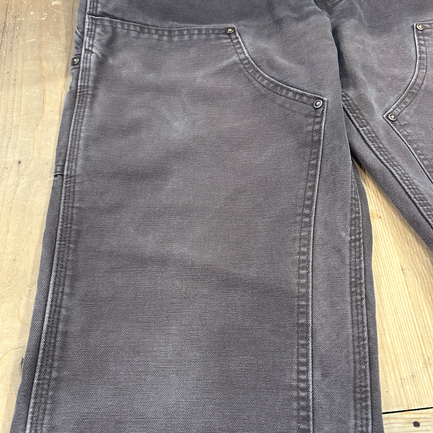 00's carhartt double pants カーハート ダブルニー パンツ ブラウン (32 30)/A8357P-SO