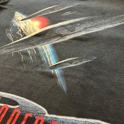 90's STANLEY DESANTIS  インデペンデンスデイ ムービーTシャツ 黒 (XL)/A6760T-SO