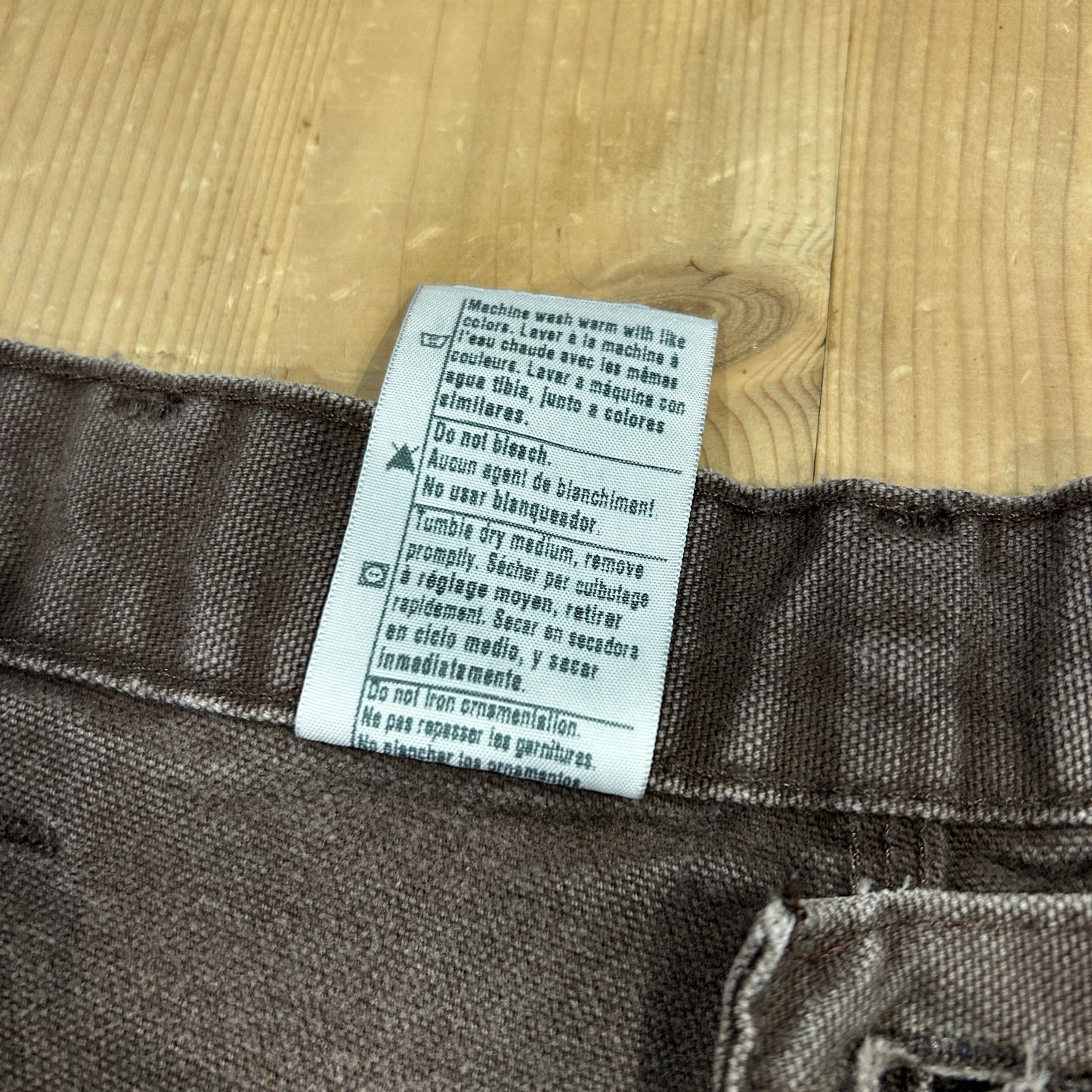 00's carhartt double pants カーハート ダブルニー パンツ ブラウン (32 30)/A8357P-SO