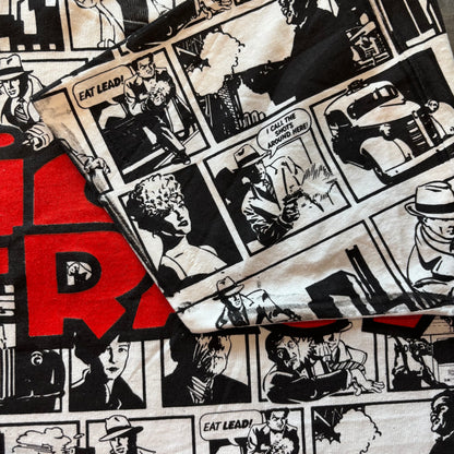 90's SCREEN STARS DICK TRACY 映画 総柄キャラクターT 白 (L)/A3657T-SO