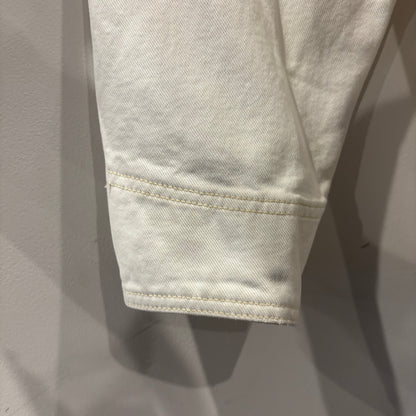 00's Calvin Klein Jeans カルバンクライン カバーオール 白 (L)/B2339O-SO