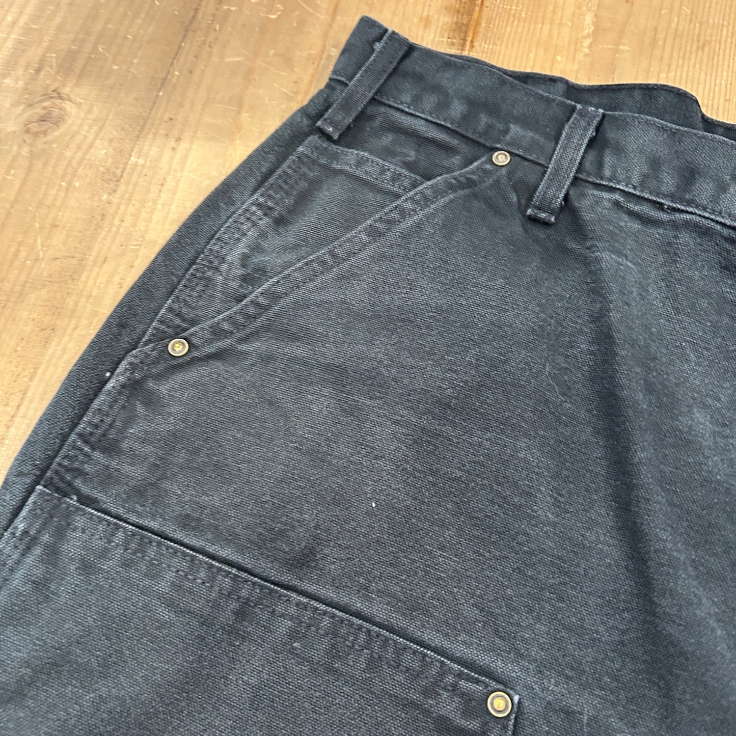 00's carhartt double knee pants カーハート ダブルニー パンツ ブラック(38 30)/A8360P-SO