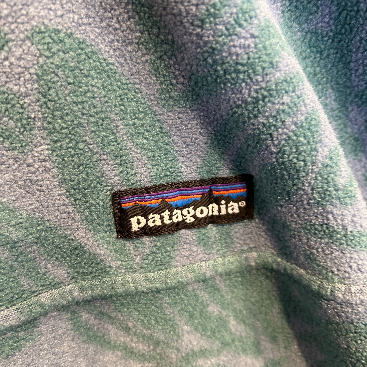 1994 Patagonia パタゴニア "Tropical Sea Green" 雪無し スナップT フリースプルオーバー(L)/C0173F-SO