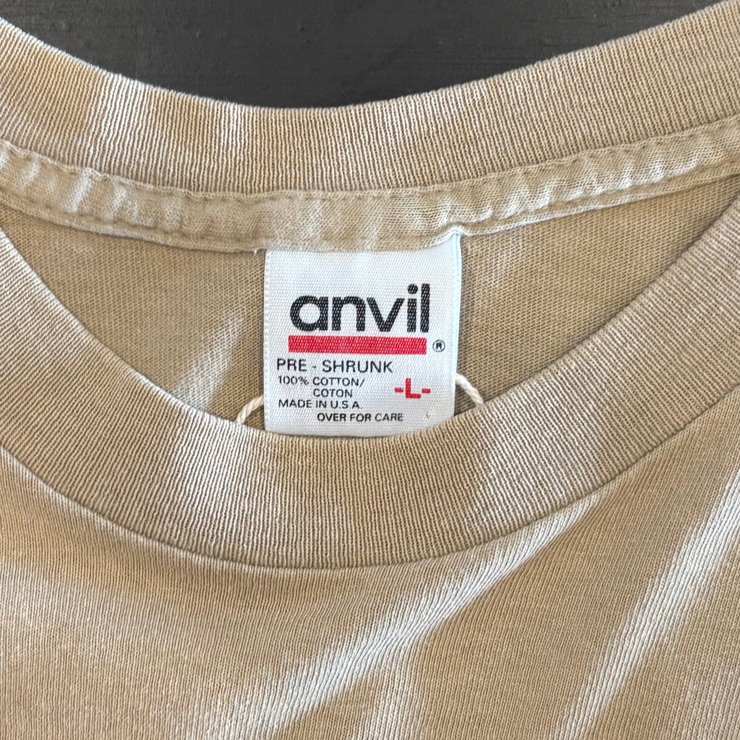90's anvil Celine Dion セリーヌ ディオン  ツアーTシャツ (L)/A6463T-SO