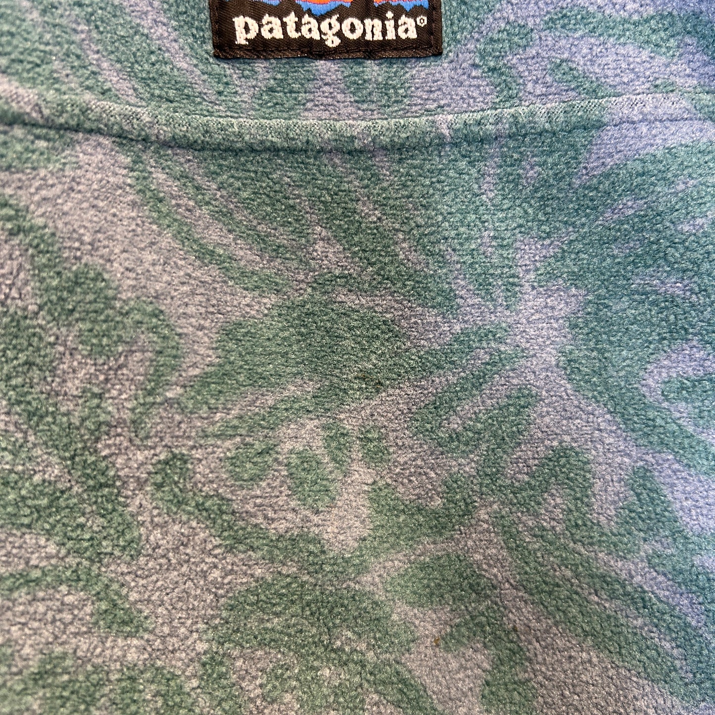 1994 Patagonia パタゴニア "Tropical Sea Green" 雪無し スナップT フリースプルオーバー(L)/C0173F-SO