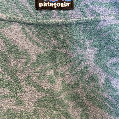 1994 Patagonia パタゴニア "Tropical Sea Green" 雪無し スナップT フリースプルオーバー(L)/C0173F-SO